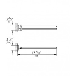  Essentials Porte-serviettes, Warm Sunset (40371DA1)