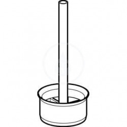  Boisseau de flux de rinçage / Insert de rangement Geberit (240.476.00.1)