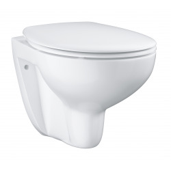  Bau Ceramic WC suspendu sans bride, blanc alpin (39351000)