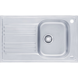 Euroform évier - EFN 611 Acier inoxydable, 780x475 mm+ siphon (101.0120.100)