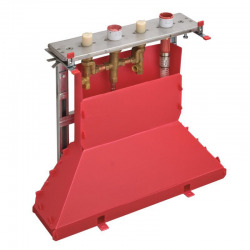 Axor Combiné mélangeur 4 trous. Corps d'encastrement pour montage sur plage de carrelage (15481180)