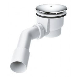 Grohe Clapet de vidage horizontal Pour receveurs de douche UNIVERSAL, chromé (49534000)