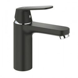 Grohe Eurosmart Cosmopolitan Mitigeur monocommande lavabo, taille M, noir mat/pièces chromées (23327KW0)