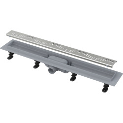 Alca Caniveau de douche universel avec grille perforées 66,5 x 14,5 x 8 cm (CPZ8-550M)