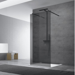 Paroi de douche à l'italienne 140x200cm Walk-in (WI140KS)