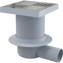 Alca Siphon de sol sortie horizontale 150 x 150/50 MM (APV5411)