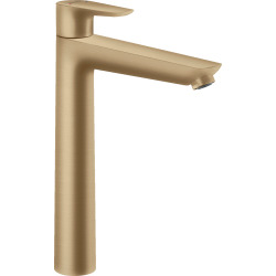 Hansgrohe Talis E 240 Mitigeur de lavabo bronze brossé, avec tirette et vidage (71716140)