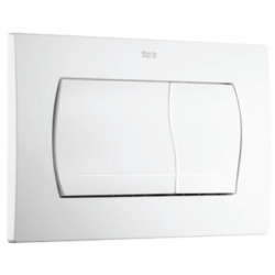 Roca Plaque de commande ROCA ACTIVE 52-B double touche Blanc (A8901150B0)