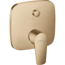 Hansgrohe Talis E set de finition pour mitigeur bain/douche encastré, bronze brossé (71745140)