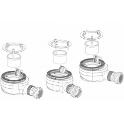  Multi siphon pour receveur de douche