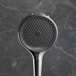  Rainfinity Douchette à main 130 3 jets, Blanc mat (26864700)