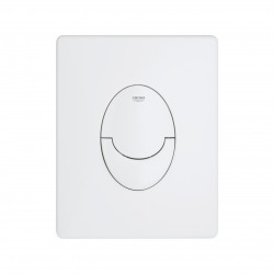 Grohe Start Plaque de commande double touche, Blanc alpin (38964SH0)