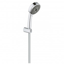 Grohe Vitalio Comfort 100 Ensemble de douche 3 jets avec support mural, Chrome (26176000)
