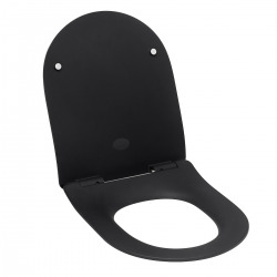 Idevit Alfa - Abattant Softclose noir mat (AL030SBL)