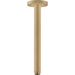 Hansgrohe Bras de douche S 300mm plafond M 1/2", Bronze brossé (27389140)