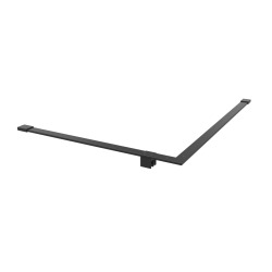 Swiss Aqua Technologies Walk-in Xmotion Bras de montage haute stabilité pour paroi de douche, Noir (SIKOWIXMZAV1C)