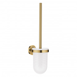 Grohe Essentials Porte-balais de WC avec fixations cachées, Cool Sunrise (40374GL1)