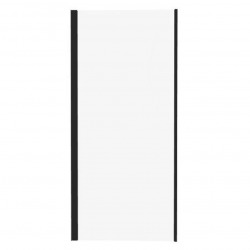 Pivot PPS-90 Porte de douche avec paroi fixe 895 x 1900mm, finition noire (90G70300Z1)
