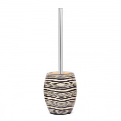 Optima Soreta Brosse de toilette sur pied en polyrésine, Marron (SOR37)