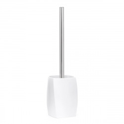 Optima Suza Brosse de toilette en polyrésine, Blanc (SUZ37)