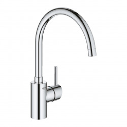 Grohe Concetto Mitigeur monocommande évier avec Limiteur de débit ajustable, Chrome (32662003)