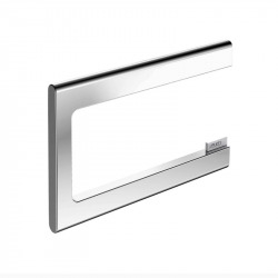 Keuco Edition 400 Porte-rouleau de papier toilette, fixation murale invisible, Chrome (11562010000)