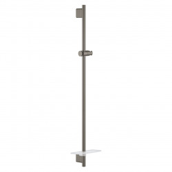 Grohe Rainshower Smartactive Barre de douche 900mm avec curseur et support orientable, Hard Graphite brossé (26603AL0)