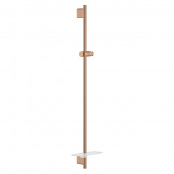 Grohe Rainshower Smartactive Barre de douche 900mm avec curseur et support orientable, Warm Sunset brossé (26603DL0)