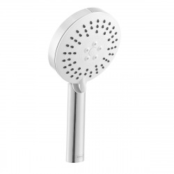 Siko Douchette à matin autonettoyante, 3 jets, forme ronde, Chrome et blanc (SIKOBSRS332)