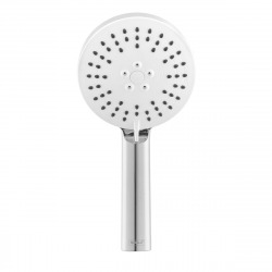 Douchette à matin autonettoyante, 3 jets, forme ronde, Chrome et blanc (SIKOBSRS332)