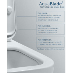  Pack WC Bati-support Geberit + Cuvette noire Ideal Standard Tesi Aquablade + Plaque noire (GebBlackTesi-A)