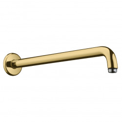 Hansgrohe Bras de douche M ½" 389 mm, Aspect Doré poli (27413990)