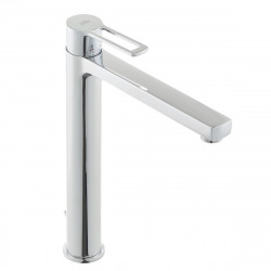  Ringo West Mitigeur de lavabo XL avec tirette et vidage, Chrome (RIN085)