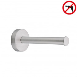 Tesa  Moon Stockeur de papier toilette en Acier inoxydable brossé, pose facile sans perçage (40313-00000-00)