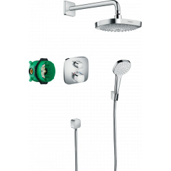 Hansgrohe Pack encastré Design ShowerSet Croma Select E / Ecostat E (HG-27294000)