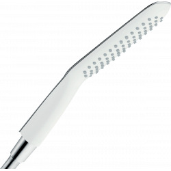 Hansgrohe PuraVida Douchette à main micro 120 1 jet, Blanc/ Chrome  (28558400)