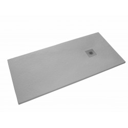  Receveur de douche rectangulaire Siko Stone 100x90 cm fonte maris gris (SIKOSTONE10090SGR)
