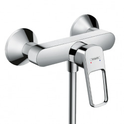 Hansgrohe Logis Loop Mitigeur de douche avec levier, cartouche en céramique, Chrome (71247000)
