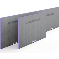 Jackon JACKOBOARD® Wabo Set d'habillage baignoire à carreler 177/73 x 60 x 3 cm, avec pieds réglables, Hydrofuge (4500103-4500148SET)