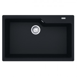 Franke Urban UBG 610-78 Fragranit+ Évier de cuisine à encastrer, Noir mat (UBG610-78MC)