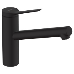 Hansgrohe Zesis M33 mitigeur de cuisine 150 1jet, noir mat (74802670)