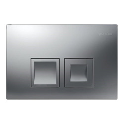 Geberit Delta35 plaque de déclenchement double touche, chrome mat  (115.135.46.5)