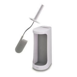 Joseph Joseph Flex™ Store Brosse de toilette avec support de rangement grand format, Gris (70537)