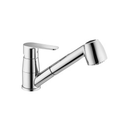 Swiss Aqua Technologies Project mitigeur avec douchette extractible, chrome (SATBSPRO283)