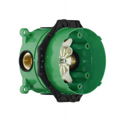  Hansgrohe Vernis Shape Pulsify Set de douche encastré tout en 1 avec douche de tête 300 XXL + Douchette 3 jets, noir mat