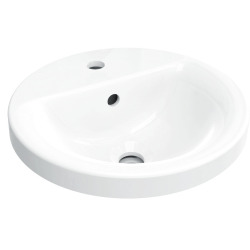 Ideal Standard CONNECT Connect lavabo à encastrer rond 380 x 165 x 380 mm,blanc (E504101)