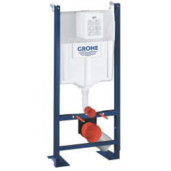  Pack WC Bâti Autoportant Rapid SL + WC Vitra Normus sans bride + Abattant softclose + Set habillage + Plaque chrome