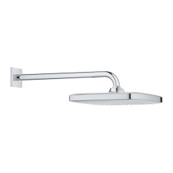 TEMPESTA 250 CUBE, Set de Douche de tête 380mm, 1 Jet, carré, Chrome (26682000)
