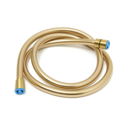 Swiss Aqua Technologies Dark flexible de douche 150 cm avec système anti-torsion, doré brossé (SATBSHPDABZ)