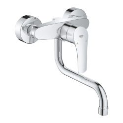 Grohe EUROSMART Mitigeur monocommande d'évier, Chrome(31391003)